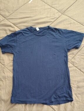 Men's Navy Short Sleeve Crew Neck T-Shirt